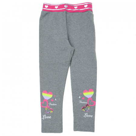Pantaloni si colanti fete - Colanti pentru fete Happy House WB-2921, Gri