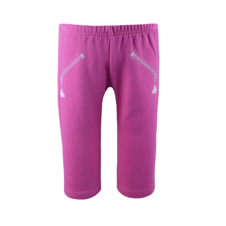Pantaloni sport - Colanti pentru fete Atut 4016RZ-74-cm, Roz
