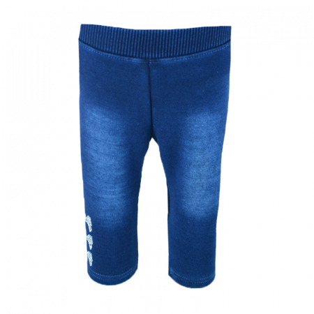 Pantaloni si colanti fete - Colanti pentru fete Happy House WB-2379-80-cm, Albastru
