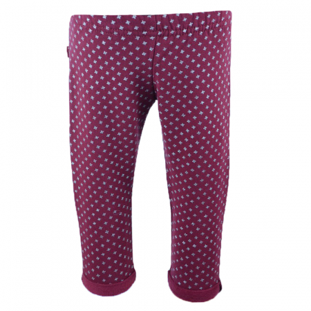 Pantaloni si colanti fete - Colanti pentru fete Pik PK-05-80-cm, Visiniu