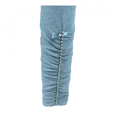 Colanti pentru fete Wendee DK64119-2-140-cm, Gri [2]