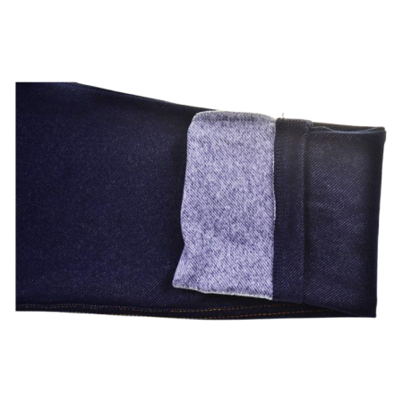 Colanti tip jeans, usor imblaniti, pentru fete, Atut 0500B-128, Bleumarin [3]