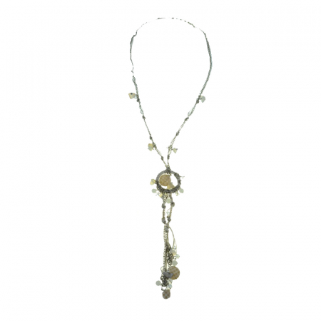 Marochinarie - Colier pentru dama Mini junior GB-8, Crem