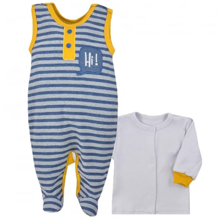 Compleuri baieti maneca lunga - Compleu 2 piese pentru baieti Koala HI 07-625A-56-cm, Multicolor