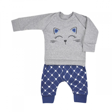 Compleuri baieti maneca lunga - Compleu 2 piese pentru copii Koala Kotka 07-610A-74, Multicolor
