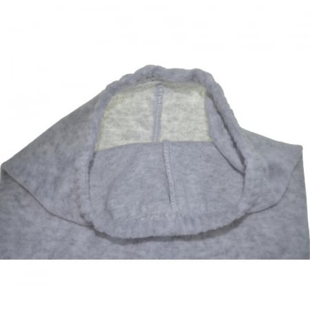 Compleu 3 piese bluza cu maneca lunga, caciula si  pantaloni pentru fete Nana 20541, Roz [3]