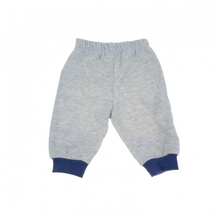 Compleu 2 piese bluza si pantaloni pentru baieti E Plus M Mickey Mouse 65-74G-68-cm, Gri [5]