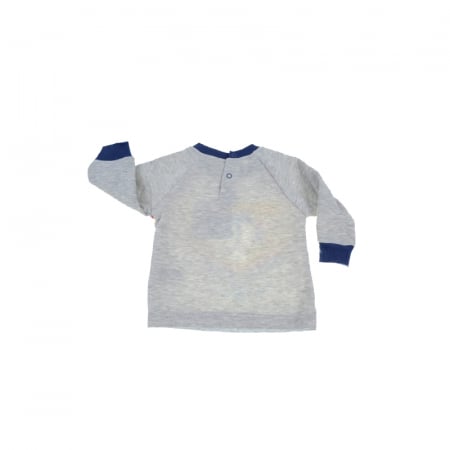 Compleu 2 piese bluza si pantaloni pentru baieti E Plus M Mickey Mouse 65-74G-68-cm, Gri [1]