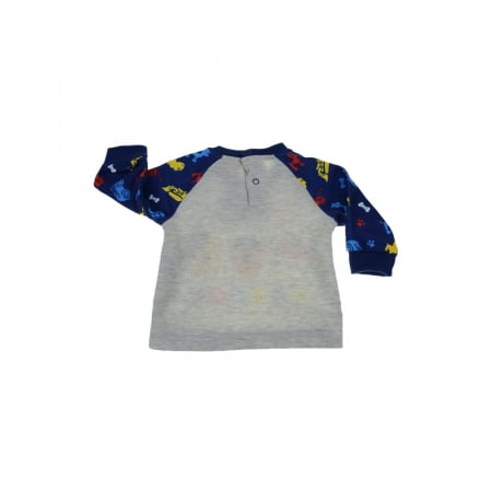 Compleu 2 piese bluza si pantaloni pentru baieti E Plus M Paw Patrol 65-62B-62-cm, Bleumarin [1]