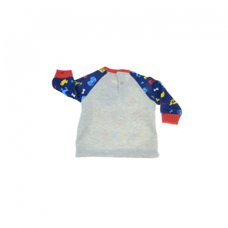 Compleu 2 piese bluza si pantaloni pentru baieti E Plus M Paw Patrol 65-92M-62-cm, Multicolor [1]