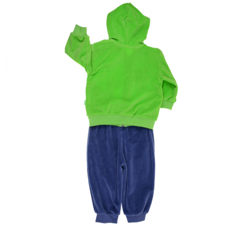 Compleu 2 piese hanorac si pantaloni pentru baieti Mini Junior KLZD-4, Verde [1]
