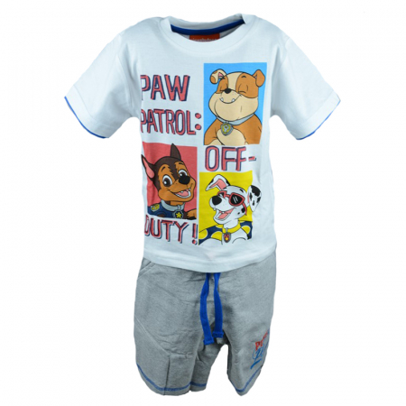 Compleuri baieti de vara - Compleu 2 piese de vara baieti E Plus M Paw Patrol PAW 52 12 PAW 52 12 1194-110-cm, Multicolor
