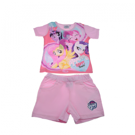 Compleuri fete de vara - Compleu 2 piese de vara fete My Little Poney Setino 970-008R-98, Multicolor