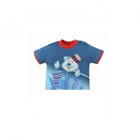 Compleu 2 piese de vara pentru baieti Koala Dyzio 1987B-86-cm, Bleumarin [1]