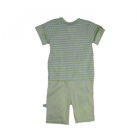 Compleu 2 piese de vara pentru baieti Koala Skater 2456_74 cm, Verde [1]