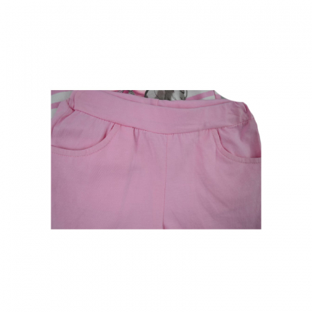 Compleu 2 piese de vara pentru fete Baby Rose 68-80R_80 cm, Roz [2]