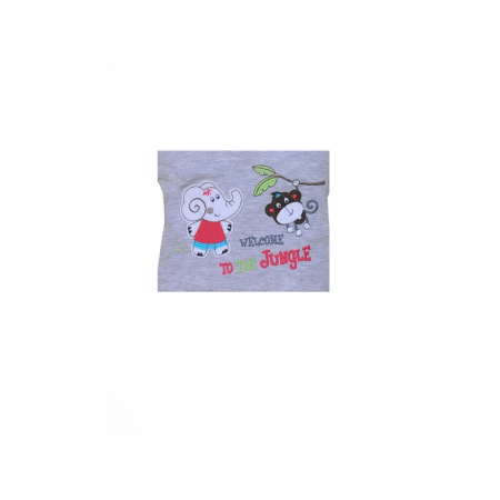 Compleu 2 piese de vara pentru fete Koala Jungle 04-084CR_68 cm, Roz [2]