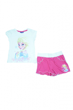 Compleuri fete de vara - Compleu 2 piese pentru fete Frozen Disney FDSN1-A-104, Multicolor