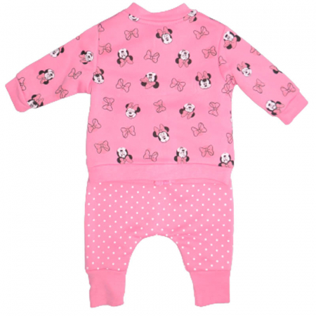 Compleu 2 piese hanorac si pantaloni pentru fete E Plus M EPM5432, Roz [1]
