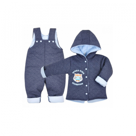 Compleuri baieti maneca lunga - Compleu 2 piese iarna copii Koala Champion 05-522B1-68, Bleumarin