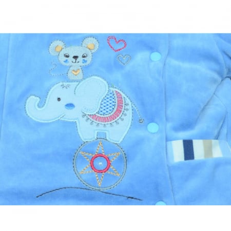 Compleu 2 piese iarna pentru baieti Koala Circus 04-510A-62-cm, Albastru [2]