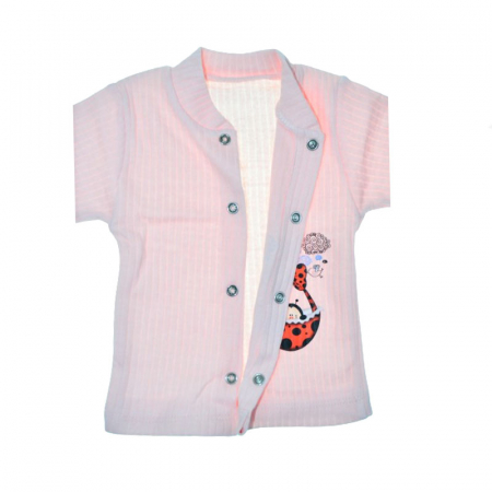 Compleu 2 piese pantaloni si bluza pentru fete Mini Junior CMPMJ-115-7, Roz [3]