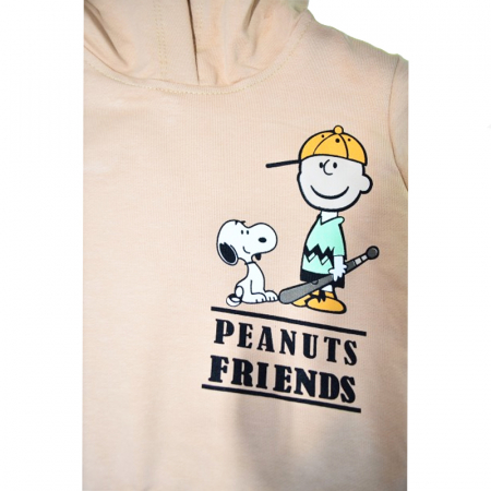 Compleu 2 piese pantaloni si bluza pentru baieti Mini Junior COMP-MJ15, Bej [2]