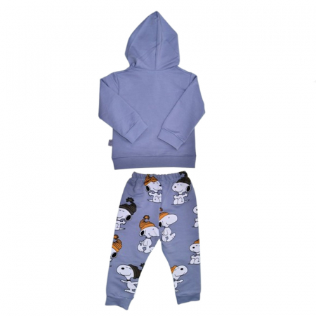 Compleu 2 piese pantaloni si bluza pentru baieti Mini Junior SETMJ-27, Albastru [1]