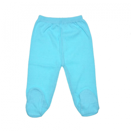 Compleu 2 piese pantaloni si bluza pentru bebelusi Mini Junior CMPMJ-115-4, Turcoaz [3]