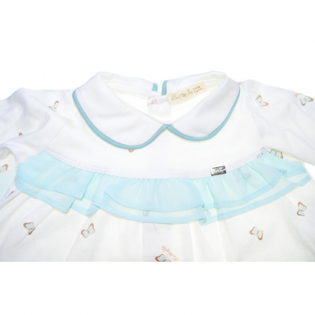 Compleu 2 piese, pantaloni si bluza, pentru fete, Mini Junior 3268V, Verde [1]