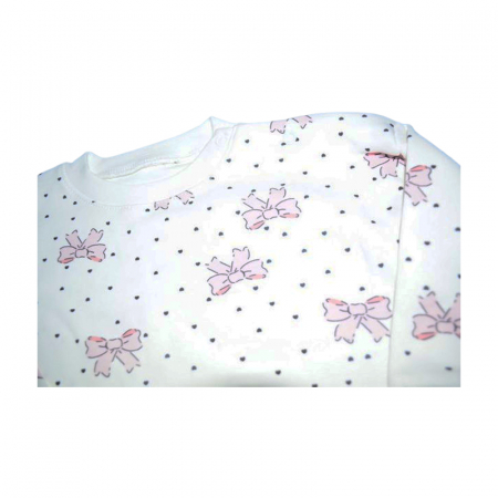 Compleu 2 piese, pantaloni si bluza pentru fete, Mini Junior 9164FR, Roz [4]