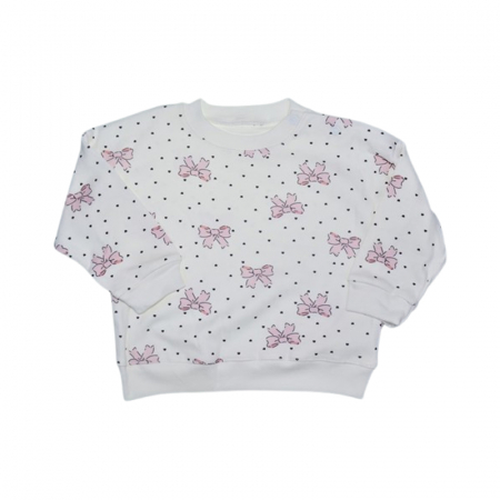 Compleu 2 piese, pantaloni si bluza pentru fete, Mini Junior 9164FR, Roz [2]