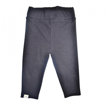 Compleu 2 piese, pantaloni si bluza pentru fete, Mini Junior 9193FN, Negru [3]