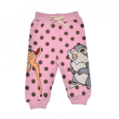 Compleu 2 piese pantaloni si bluza pentru fete Mini Junior SETMJ-32, Roz [2]