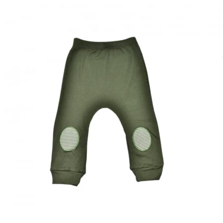 Compleu 2 piese pantaloni si body pentru baieti Mini Junior SETMJ-22, Verde [2]