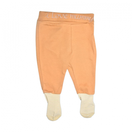 Compleu 2 piese, pentru baieti, body si pantaloni, Mini Junior, 243262M, Maro [3]