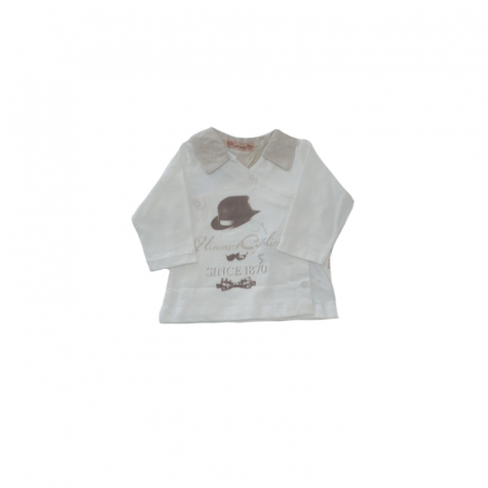 Compleu 2 piese pentru baieti Cassiope 473127-74, Crem [1]