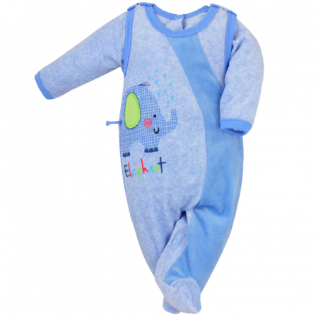 Compleu 2 piese pentru baieti Dumbo Koala 05-412AL-74-cm, Albastru [2]