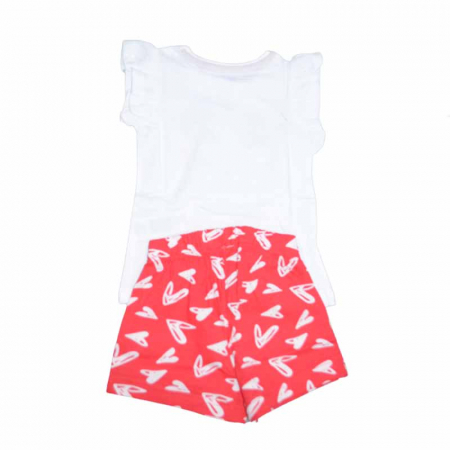 Compleu 2 piese pentru fete E Plus M Minnie Mouse 053027A, Alb [3]