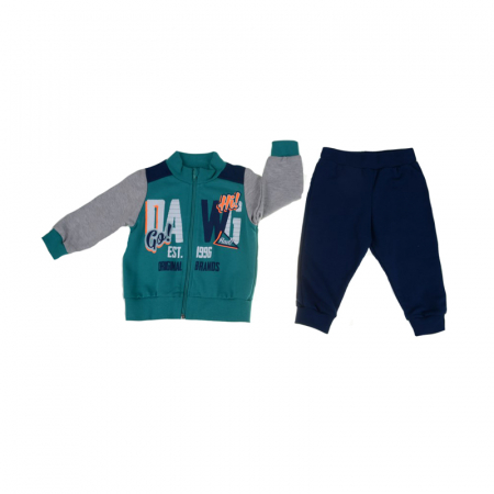 Trening - Compleu 2 piese pentru baieti GT GT-5784V-80, Multicolor