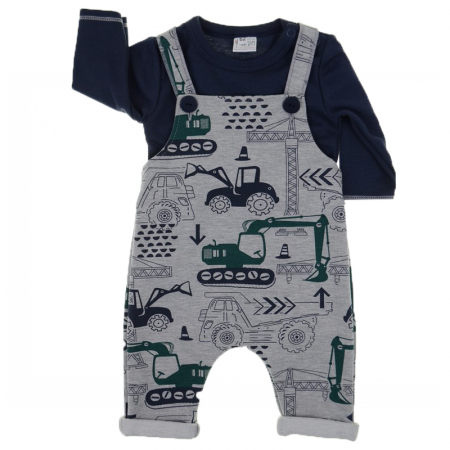 Compleuri baieti maneca lunga - Compleu 2 piese pentru baieti Karen CPB47-62, Multicolor