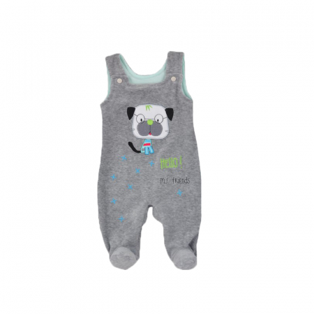 Compleu 2 piese pentru baieti Koala Hello 04-846G-74-cm, Gri [1]