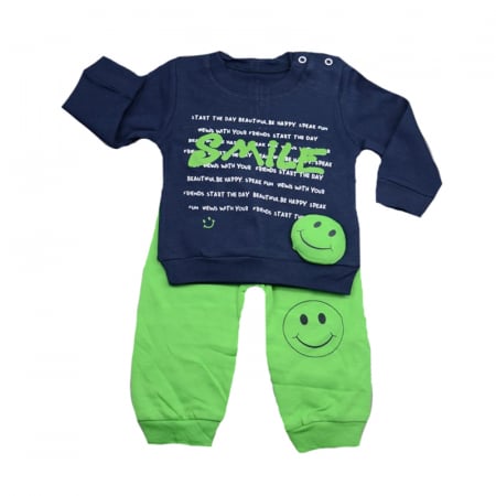 Compleuri baieti maneca lunga - Compleu 2 piese pentru baieti Mini Junior 1994_74 cm, Multicolor