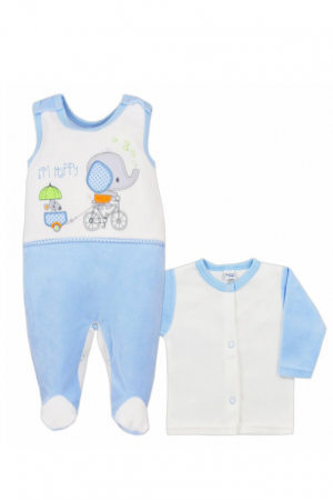 Compleuri baieti maneca lunga - Compleu 2 piese pentru copii Koala 3561-AL-62, Albastru
