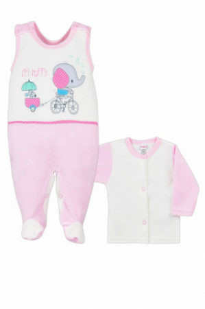 Compleuri  fete maneca lunga - Compleu 2 piese pentru copii Koala Kajtek 2197-R-74, Roz