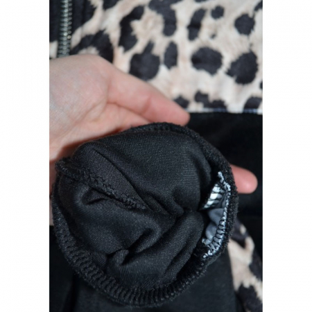 Trening 2 piese din catifea pentru fete Lucky Girl 5070, Negru [3]