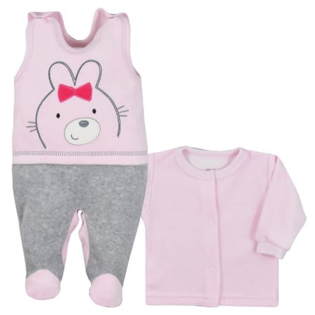Compleuri  fete maneca lunga - Compleu 2 piese pentru fete Koala Baloo 07-572RZ-56-cm, Roz