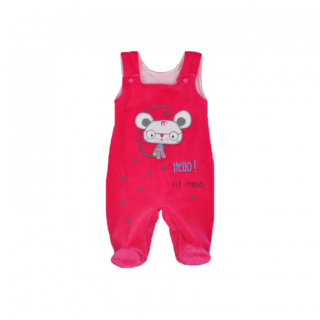 Compleu 2 piese pentru fete Koala Hello 04-846F-74-cm, Fucsia [2]