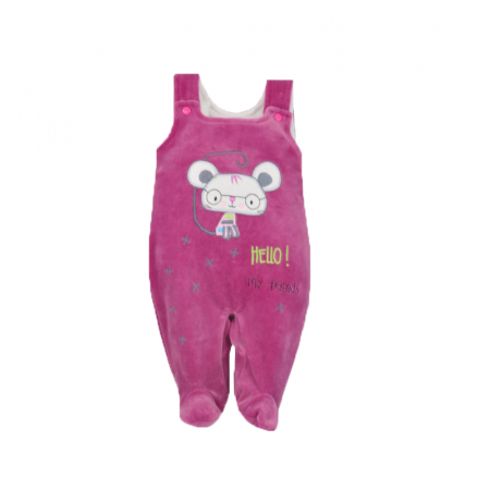 Compleu 2 piese pentru fete Koala Hello 04-846M-74-cm, Mov [2]