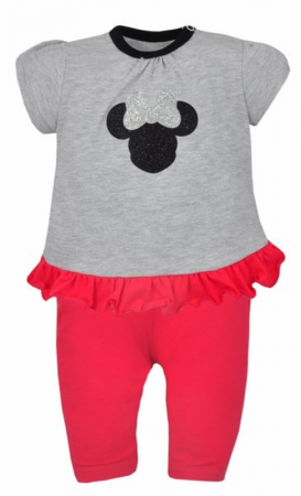 Compleuri  fete maneca lunga - Compleu 2 piese pentru fete Koala Minia 04-899F, Fucsia